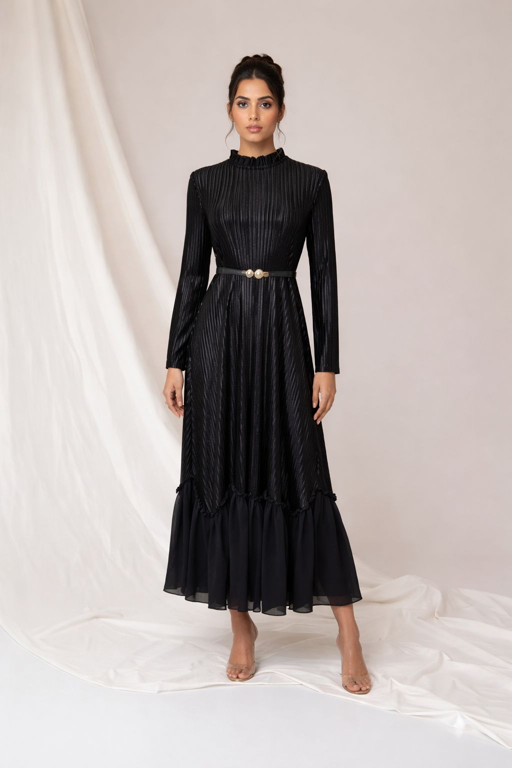 Novelle Pleated Dress