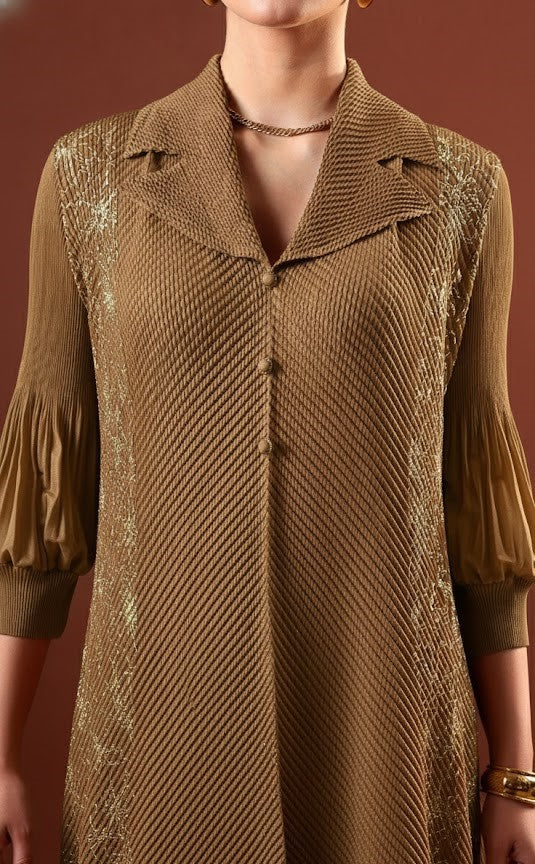 Sephia Pleated Dress